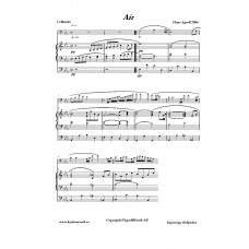 Air för cello och orgel /Hans Agrell
