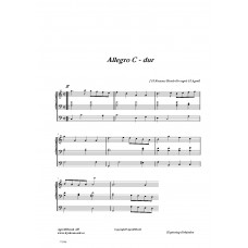 Allegro C-dur /J H Roman