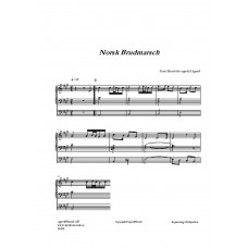 Norsk Brudmarsch /Trad/Bearb för orgel:H Agrell