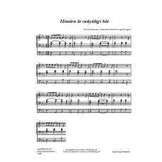 Himlen är oskyldigt blå Ess-dur /Ted o Kenneth Gärdestad/Bearb för orgel:H Agrell Himlen är oskyldigt blå Ess-dur /Ted o Kenneth Gärdestad/Bearb för orgel:H Agrell