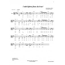 I mitt hjärta finns du kvar - sång /Musik:Magnus Kilvén/Text: Karin Jansson I mitt hjärta finns du kvar - sång /Musik:Magnus Kilvén/Text: Karin Jansson