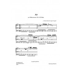 Air (förenklad) /J S Bach