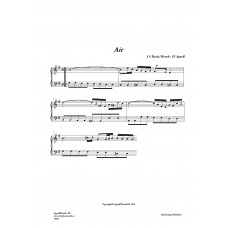 Air 2 stämmig /J S Bach/Bearb:H Agrell
