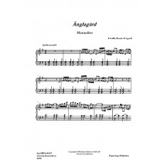 Änglagård manualiter /Björn Isfält/Bearb:H Agrell